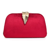 Mystic Velvet Clutch 02 - Maroon